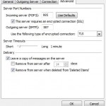 Configuring Outlook to work with Gmail